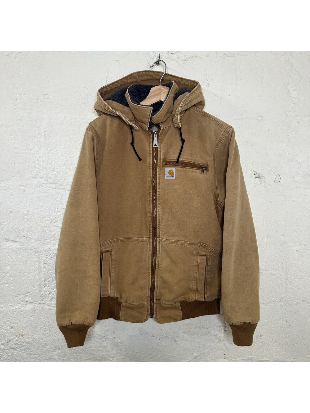 Y2K Carhartt Sherpa-Lined Wildwood Jacket “Brown” 100815-211